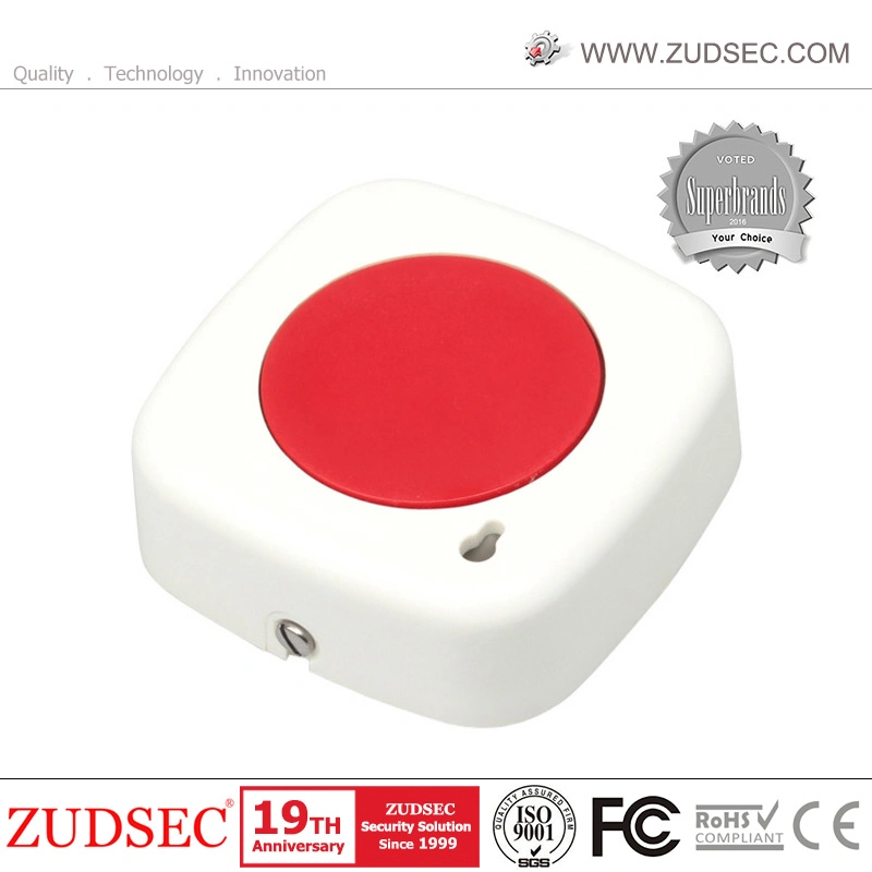 Wired Panic Urgent Button with Reset Key for Home Usage