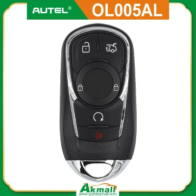 Autel Maxilm Premium Style Ikeyol005al Universal Smart Remote Autoschlüssel 4+1 Tasten für Maxiim Km100